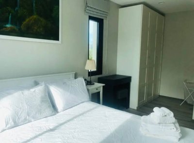 1R0145 คอนโดมิเนียม 1ห้องนอน 1ห้องน้ำ ให้เช่าเดือนละ 25,000 บาท ใกล้หาดในยาง