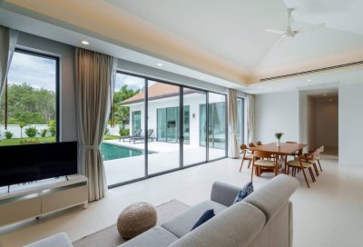 1R0149 Pool villa for rent 4 bedroom 4 bathroom 150,000/month near phuket airport have fully furnished