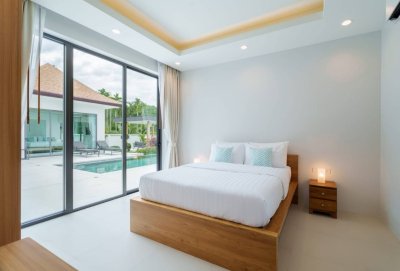 1R0149 Pool villa for rent 4 bedroom 4 bathroom 150,000/month near phuket airport have fully furnished