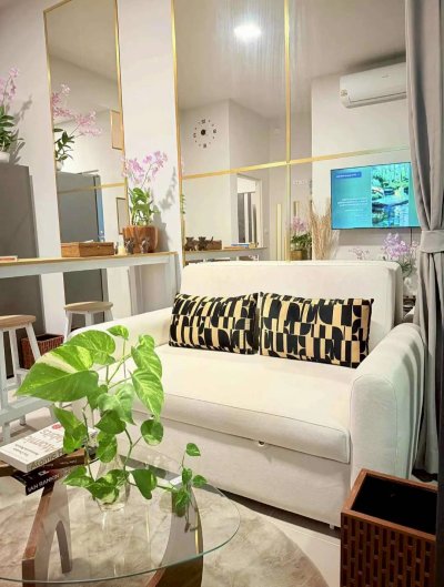 1R0166 ให้เช่าบ้านแฝดชั้นเดียว 2 ห้องนอน 2 ห้องน้ำ ราคา 23,000/เดือน โซนสนามบิน