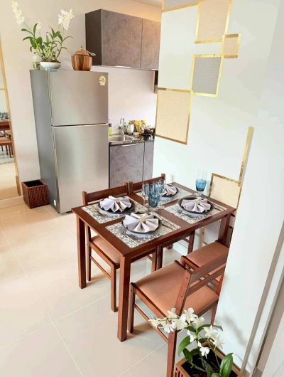 1R0166 ให้เช่าบ้านแฝดชั้นเดียว 2 ห้องนอน 2 ห้องน้ำ ราคา 23,000/เดือน โซนสนามบิน