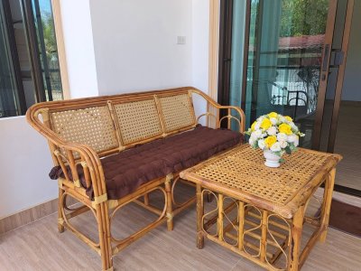 1R0173 ให้เช่าบ้านเดี่ยวชั้นเดียว 2 ห้องนอน 2 ห้องน้ำ ราคา 30,000/เดือน โซนสนามบิน
