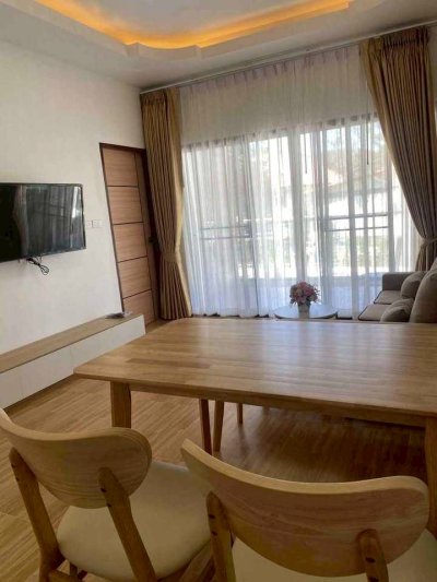 1R0173 ให้เช่าบ้านเดี่ยวชั้นเดียว 2 ห้องนอน 2 ห้องน้ำ ราคา 30,000/เดือน โซนสนามบิน