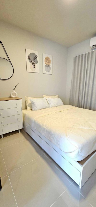 1R0175 ให้เช่าบ้านแฝดชั้นเดียว 2 ห้องนอน 2 ห้องน้ำ ราคา 23,000/เดือน โซนสนามบิน