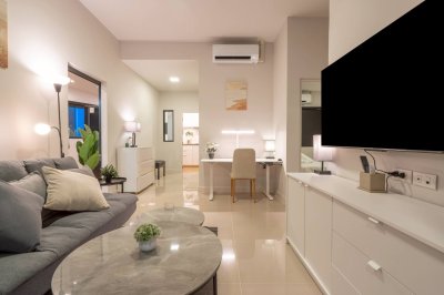 1R0177 ให้เช่าบ้านแฝดชั้นเดียว 2 ห้องนอน 2 ห้องน้ำ ราคา 65,000/เดือน โซนสนามบิน