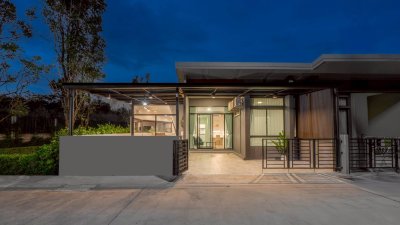 1R0177 ให้เช่าบ้านแฝดชั้นเดียว 2 ห้องนอน 2 ห้องน้ำ ราคา 65,000/เดือน โซนสนามบิน