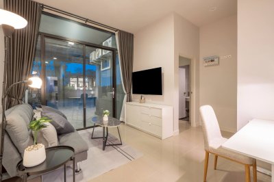 1R0177 ให้เช่าบ้านแฝดชั้นเดียว 2 ห้องนอน 2 ห้องน้ำ ราคา 65,000/เดือน โซนสนามบิน