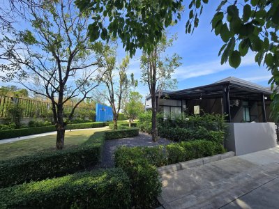 1R0177 ให้เช่าบ้านแฝดชั้นเดียว 2 ห้องนอน 2 ห้องน้ำ ราคา 65,000/เดือน โซนสนามบิน