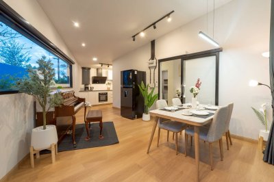 1R0177 ให้เช่าบ้านแฝดชั้นเดียว 2 ห้องนอน 2 ห้องน้ำ ราคา 65,000/เดือน โซนสนามบิน