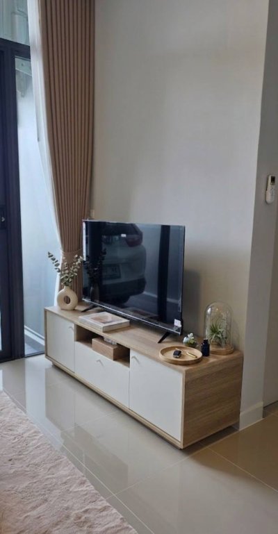 1R0181 ให้เช่าบ้านแฝดชั้นเดียว 2 ห้องนอน 2 ห้องน้ำ ราคา 25,000/เดือน โซนสนามบิน