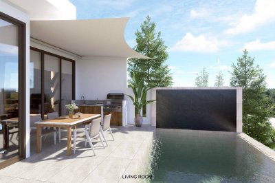 1S0018 Pool villa for sale 38,700,000 baht 3 bedroom 3 bathroom near airport