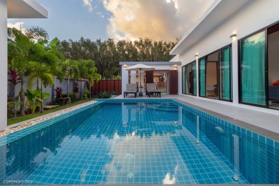 2R0066 This pool villa for rent 3bedroom 2 bathroom 110,000/month at Cheng Talay,Thalang