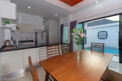 2R0066 This pool villa for rent 3bedroom 2 bathroom 110,000/month at Cheng Talay,Thalang