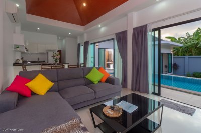2R0066 This pool villa for rent 3bedroom 2 bathroom 110,000/month at Cheng Talay,Thalang