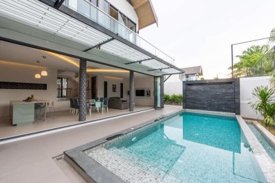 2R0279 This pool villa 5 bedroom 4 bathroom 250,000/month the house location at cherng talay,thalang