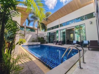 2R0283 Pool villa for rent 3bedroom 3bathroom 85,000/month at cherng talay,thalang