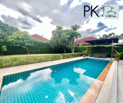 2R0286 This pool villa 3 bedroom 3 bathroom 120,000/month location at Cherng Talay , Thalang