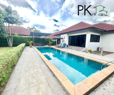 2R0286 This pool villa 3 bedroom 3 bathroom 120,000/month location at Cherng Talay , Thalang