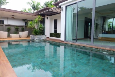 2R0298 This pool villa 3bedroom 3bathroom 120,000/month the house location at cherng talay,thalang