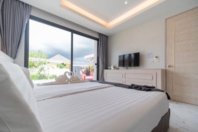 2R0310 ให้เช่า pool villa 4ห้องนอน 4ห้องน้ำ ราคา 185,000/เดือน โซนเชิงทะเล,ถลาง