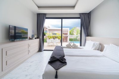2R0310 ให้เช่า pool villa 4ห้องนอน 4ห้องน้ำ ราคา 185,000/เดือน โซนเชิงทะเล,ถลาง