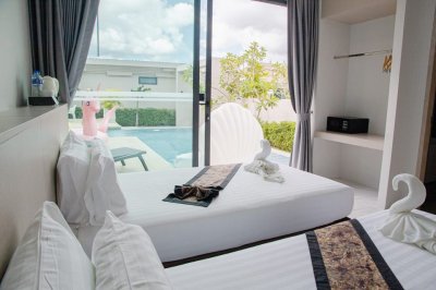 2R0310 ให้เช่า pool villa 4ห้องนอน 4ห้องน้ำ ราคา 185,000/เดือน โซนเชิงทะเล,ถลาง