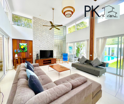 2R0317 Pool villa for rent 4bedroom 3bathroom 150,000/month at Cherngtalay,thalang