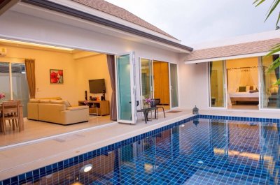 2R0330 ให้เช่า pool villa 2 ห้องนอน 2 ห้องน้ำ ราคา 70,000/เดือน โซนเชิงทะเล,ถลาง