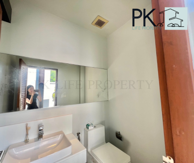 2R0336 This pool villa 3bedroom 4bathroom 80,000/month the house location at cherng talay,thalang