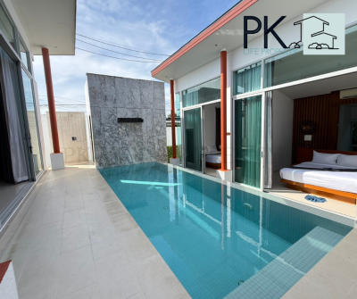 2R0336 This pool villa 3bedroom 4bathroom 98,000/month the house location at cherng talay,thalang