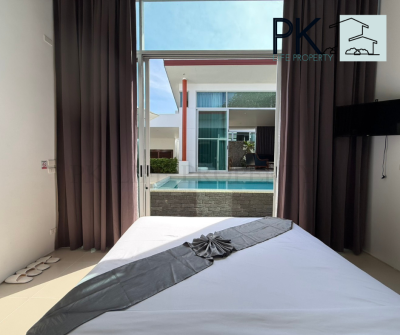 2R0336 This pool villa 3bedroom 4bathroom 98,000/month the house location at cherng talay,thalang