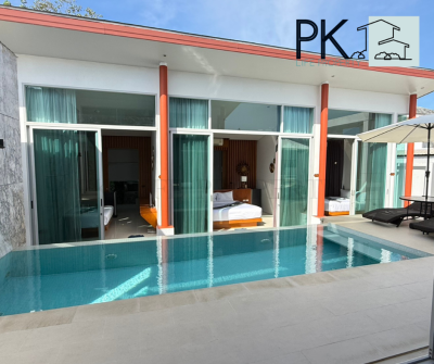 2R0336 This pool villa 3bedroom 4bathroom 98,000/month the house location at cherng talay,thalang