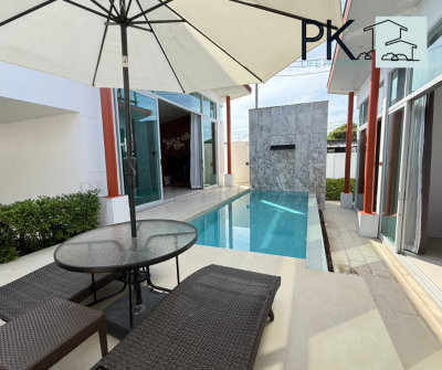 2R0336 This pool villa 3bedroom 4bathroom 98,000/month the house location at cherng talay,thalang