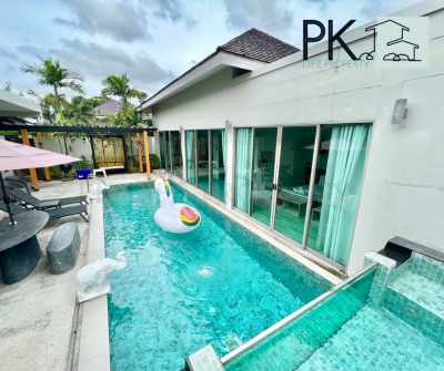 2R0378 This pool villa 4 bedroom 4bathroom 165,000/month the house location at Cherng Talay,Thalang