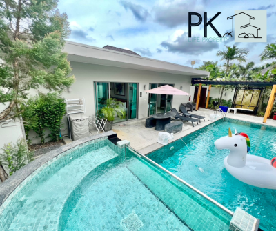 2R0378 This pool villa 4 bedroom 4bathroom 165,000/month the house location at Cherng Talay,Thalang