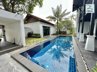 2R0388  This pool villa 3bedroom 4bathroom 125,000/month the house location at Cherng Talay,Thalang