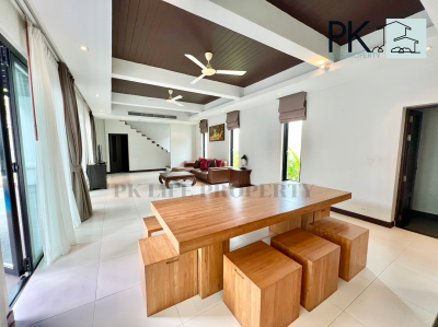 2R0388  This pool villa 3bedroom 4bathroom 125,000/month the house location at Cherng Talay,Thalang