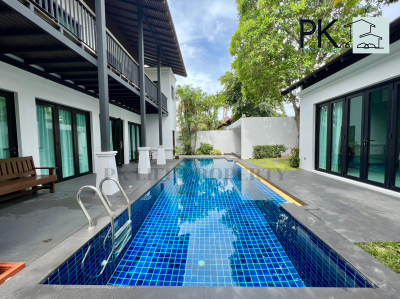 2R0388  This pool villa 3bedroom 4bathroom 125,000/month the house location at Cherng Talay,Thalang