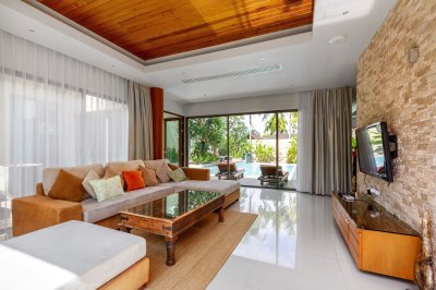 2R0392 This pool villa 3bedroom 2 bathroom 180,000/month  at Cherng Talay,thalang