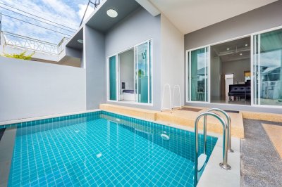2R0413 This pool villa 2 bedroom 2bathroom 50,000/month the house location at Cherng Talay,Thalang