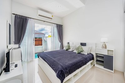 2R0413 This pool villa 2 bedroom 2bathroom 50,000/month the house location at Cherng Talay,Thalang