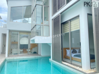 2R0500 ให้เช่า pool villa 3 ห้องนอน 4ห้องน้ำ ราคา 120,000/เดือน โซนเชิงทะเล,ถลาง