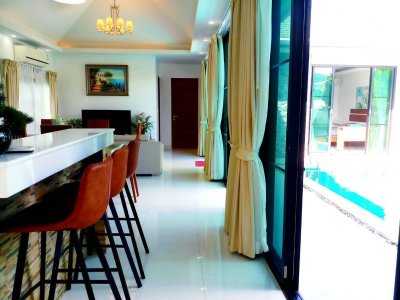 2R0521 This pool villa 3bedroom 3bathroom 120,000/month the house location at cherng talay,thalang