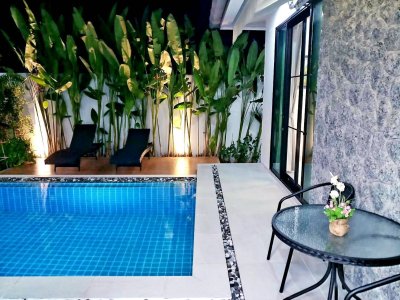 2R0521 This pool villa 3bedroom 3bathroom 120,000/month the house location at cherng talay,thalang