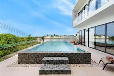 2R0542  This sea view pool villa 4bedroom 4bathroom 270,000/month the house location at Cherng Talay,Thalang