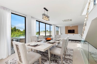 2R0542  This sea view pool villa 4bedroom 4bathroom 270,000/month the house location at Cherng Talay,Thalang