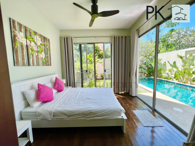 2R0617 This pool villa 3 bedroom 3 bathroom 110,000/month the house location at Cherng Talay,thalang