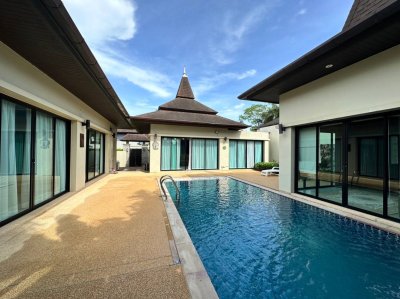 2R0620 This pool villa 3 bedroom 3 bathroom 85,000/month the house location at Cherng Talay
