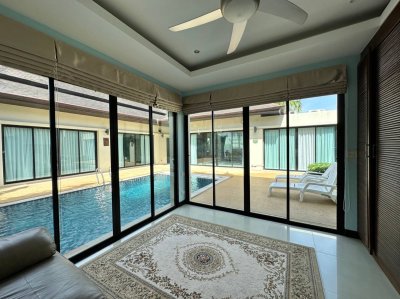 2R0620 This pool villa 3 bedroom 3 bathroom 85,000/month the house location at Cherng Talay