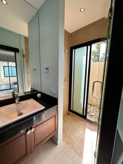 2R0620 This pool villa 3 bedroom 3 bathroom 85,000/month the house location at Cherng Talay